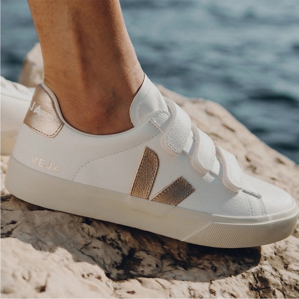 Veja Recife Logo Velcro Sneaker